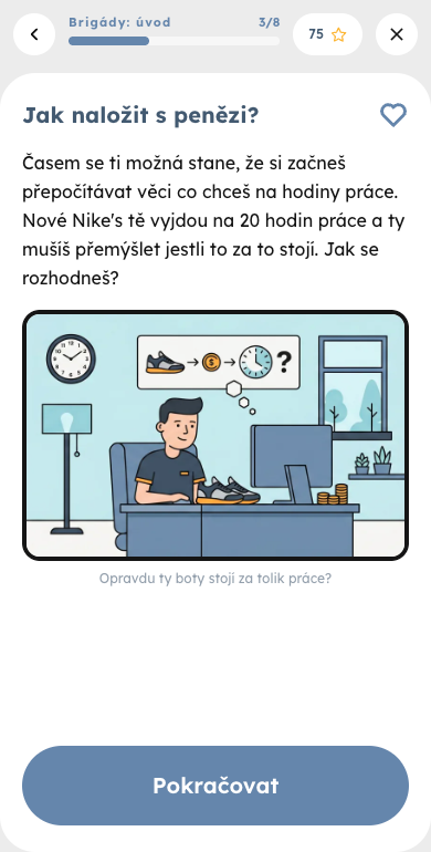 Lekce: Jak naložit s penězi