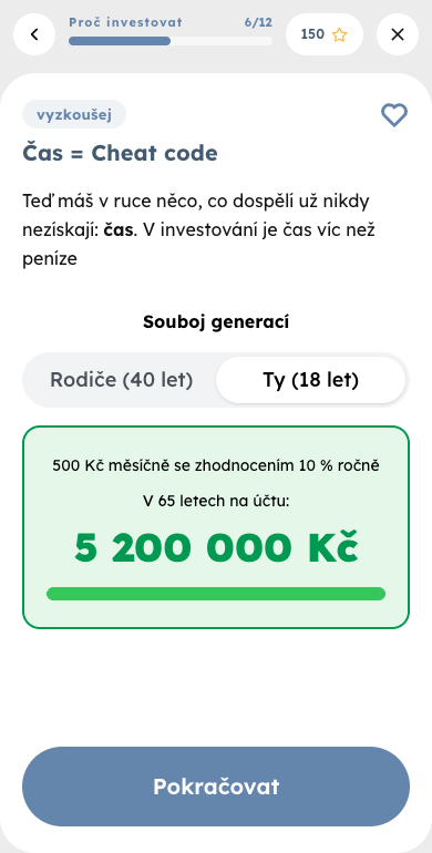 Lekce: Čas = Cheat code